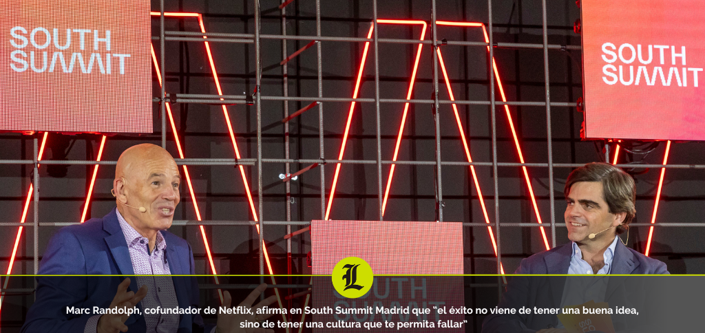 Marc Randolph, cofundador de Netflix, en el South Summit Madrid