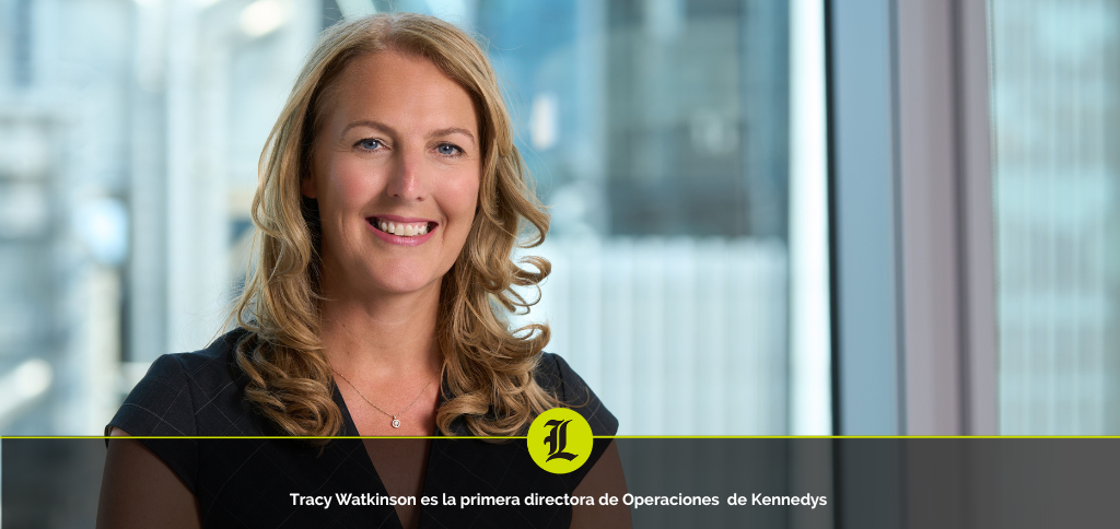 Tracy Watkinson es la primera directora de Operaciones de Kennedys