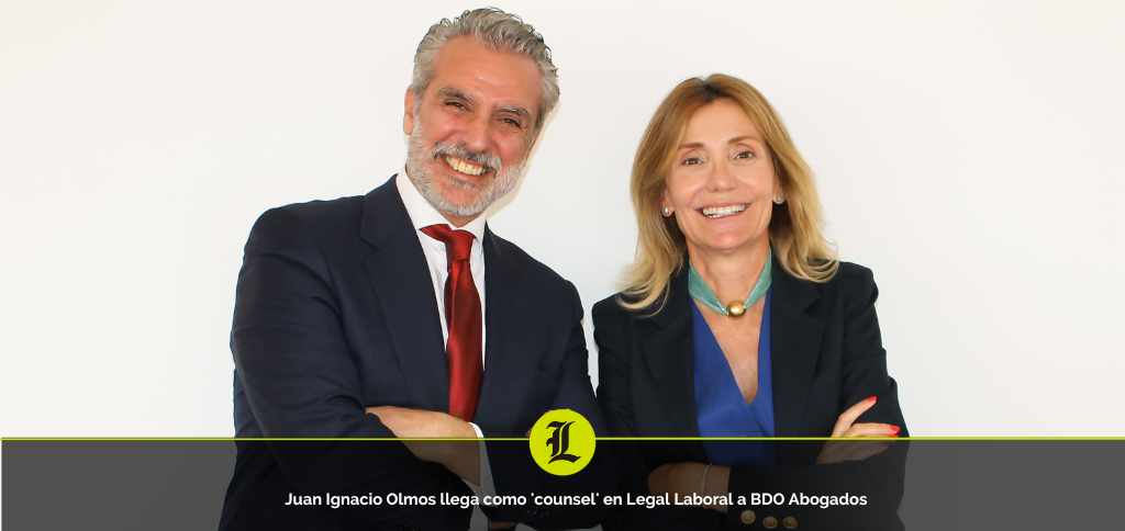 BDO Abogados incorpora a Juan Ignacio Olmos como Counsel en Legal Laboral