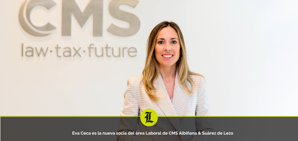 CMS promociona a Eva Ceca como nueva socia en el área Laboral